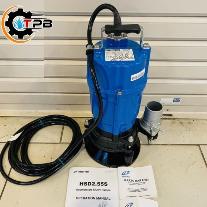 Pompa Celup Tsurumi HSD 2.55 S Pompa Celup Agitator Air Kotor Tsurumi