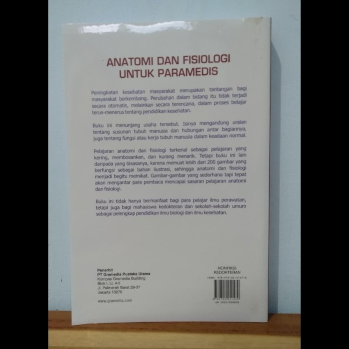 PROMO ~ Anatomi Dan Fisiologi Untuk Paramedis - Evelyn C. Pearce