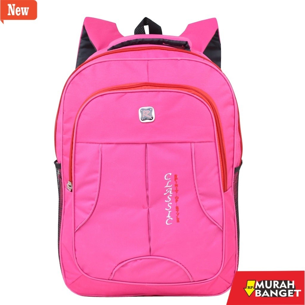 Tas Ransel Pria Kekinian Tas Ransel Sekolah Tas Ransel Pria Tas Punggung Laptop Kuliah Polo Classic 