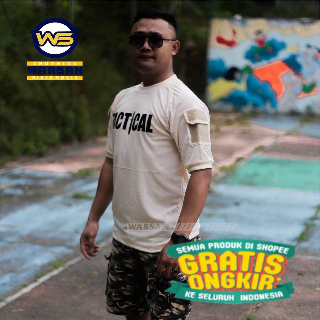 KAOS TACTICAL / BAJU TACTIKAL / T-SHIRT TACTICAL/ BAJU OUTDOOR / KAOS OUTDOOR / BAJU LAPANGAN/ jumbo