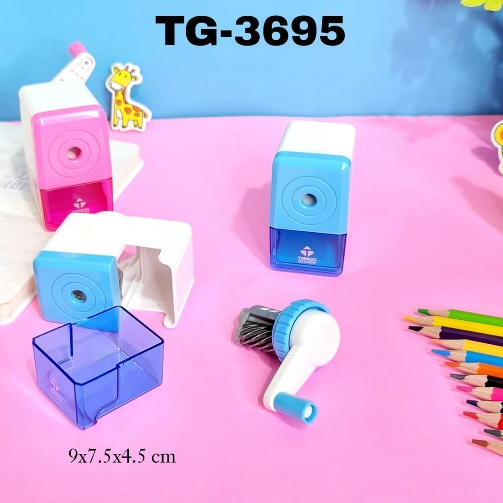 

GG Peruncing Putar Segi Polos S/Rautan Putar/Sharpener/Serutan