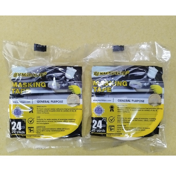 

MASKING TAPE 1"*20 Y NACHI 001