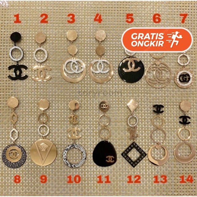 Terlaris ~Bros dagu juntai titanium stainless branded premium quality Bros Cantik Bros Premium  Bros