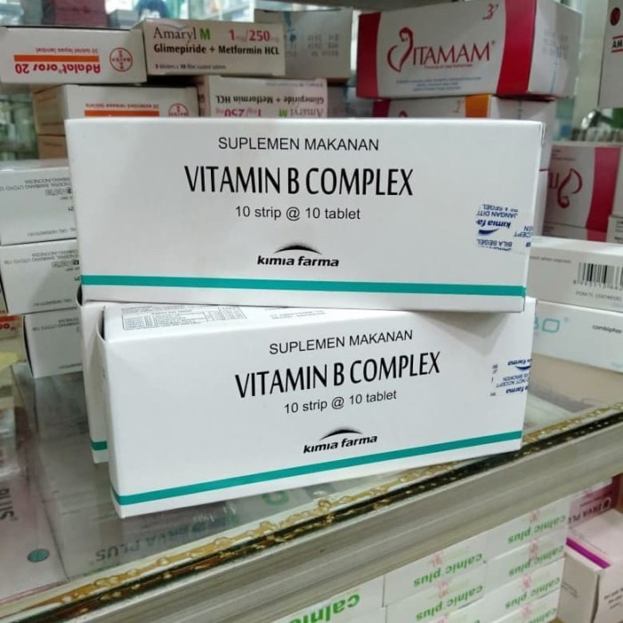 Vitamin B komplek isi 10 strip