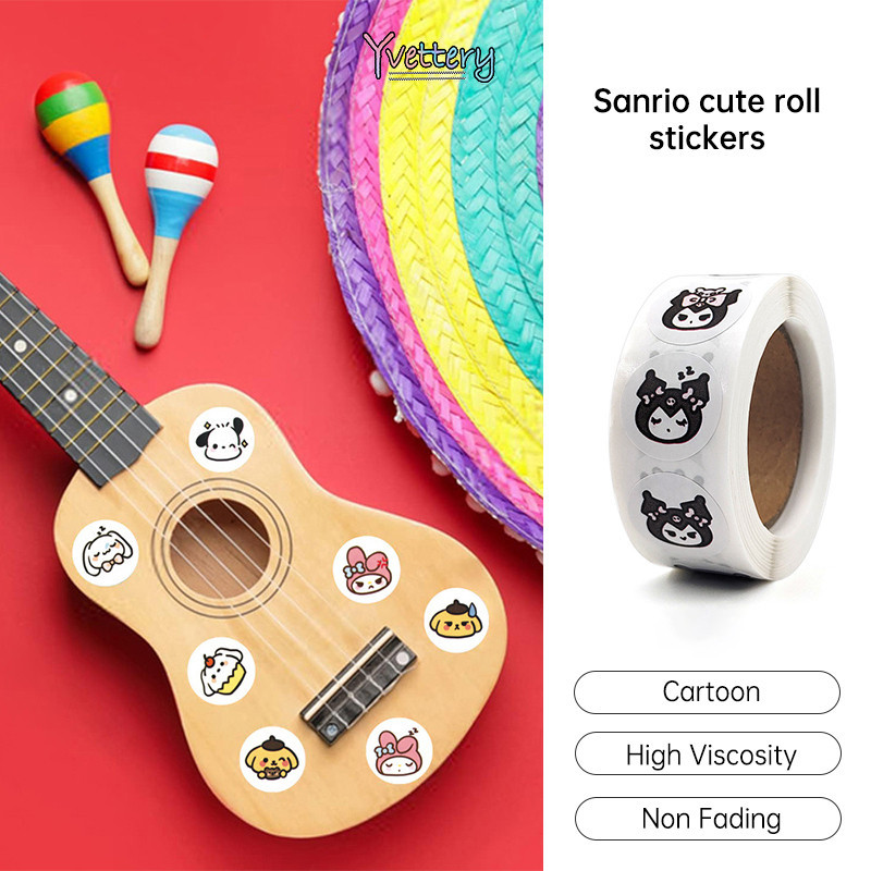 

❤️COD Stiker Kartun Sanrio Stiker Gulung Lucu Stiker Penyegelan Kreatif yang Indah-Yy