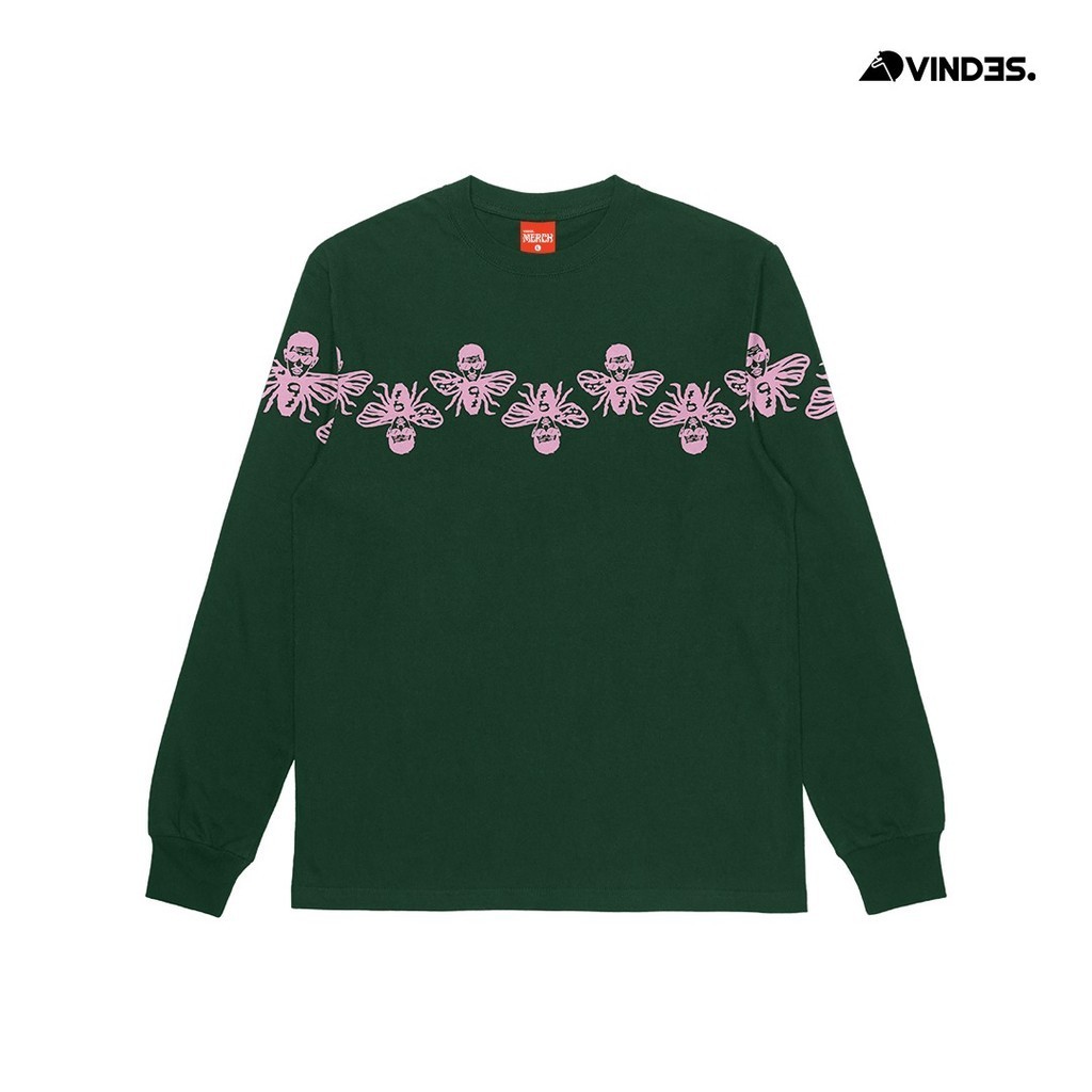 Vindes Store - Kaos - OomLeo Out V2 Green - LS