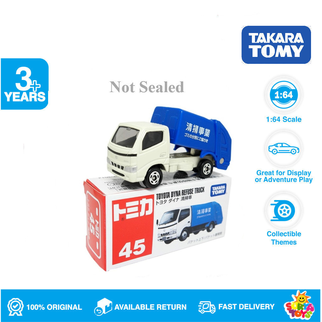 Tomica 45 Toyota Dyna Refuse Truck