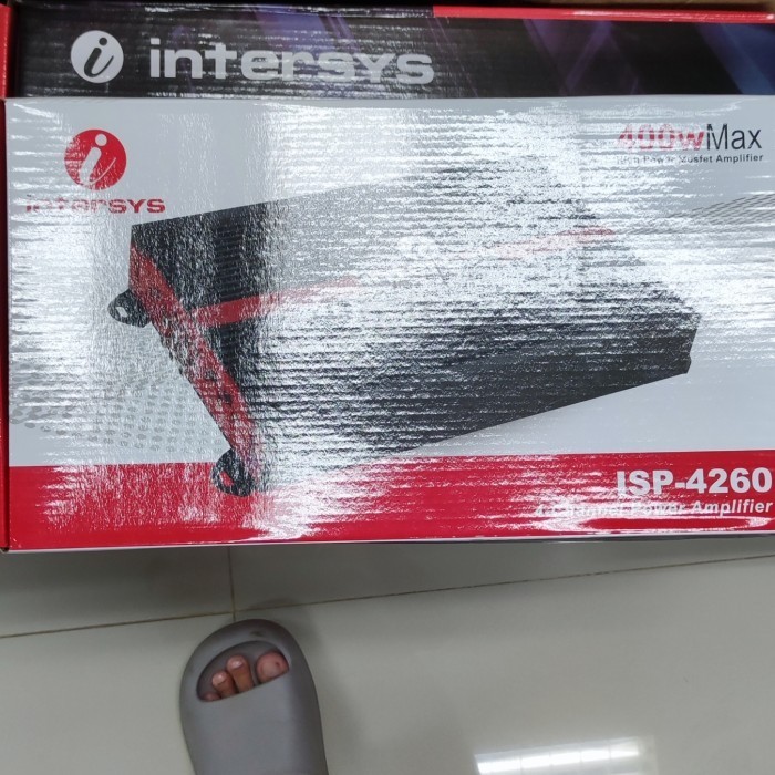 POWER AMPLIFIER 4 CHANNEL INTERSYS ISP-4260 / POWER 4 CHANNEL INTERSYS ISP 4260 / POWER INTERSYS ISP