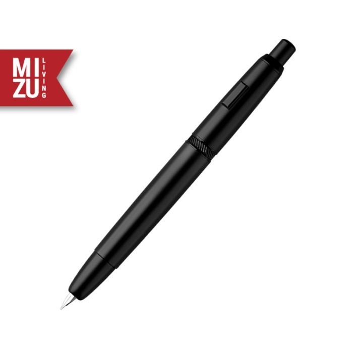 

58FED~ Best Quality MOONMAN A1 A2 CAPLESS MAJOHN Inspired By Pilot Capless Fountain Pen - A1 CLESS MT BLK