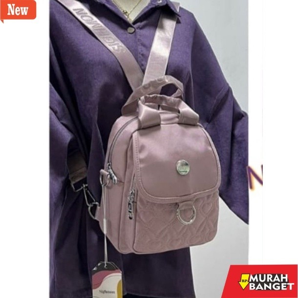tas ransel wanita shopee TAS NEW SIGHMON 3IN1//MULTIFUNGSI.IMPORT ORI.KODE.GZ-B692