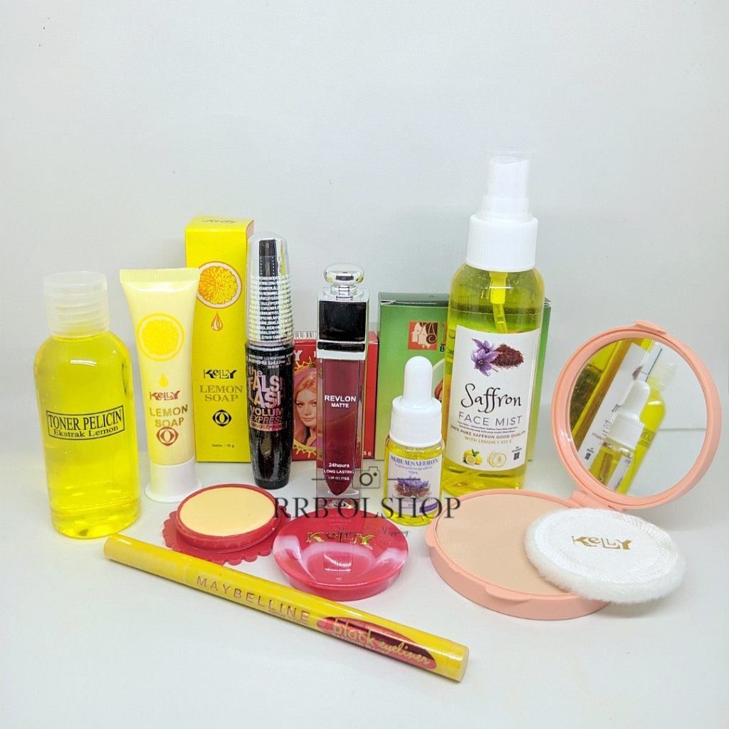 Paket Kecantikan Lengkap 9in1 Kelly Kosmetik / Paket Kelly Kosmetik / Paket Lengkap Kelly