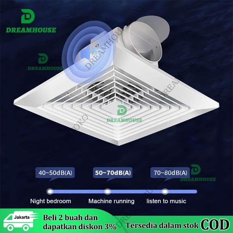 exhaust fan/heksos penyedot ruangan/hexos penyedot udara ruangan panas/hexos kamar mandi/exhaust fan