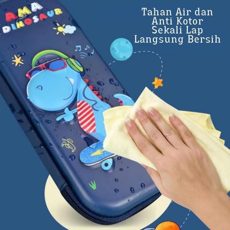 

COD BabyDuole Kotak Pensil Besar EVA 3D Timbul Anti Air COD BabyDuole dengan Model Kode Unik - Stationery