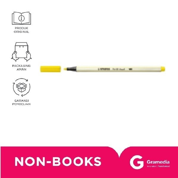 

Stabilo Pen 68 Brush Lemon Yellow