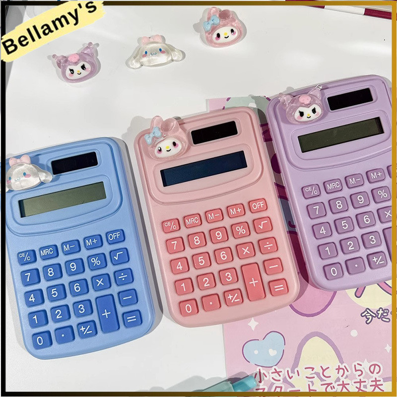 

Kalkulator kartun kreatif siswa alat tulis belajar mini portabel komputer kecil kantor