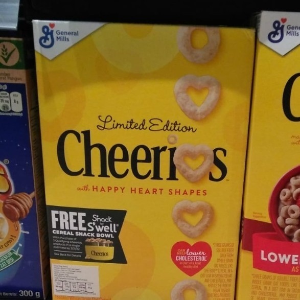 

generall Mill cheerios cereal 252gr sereal