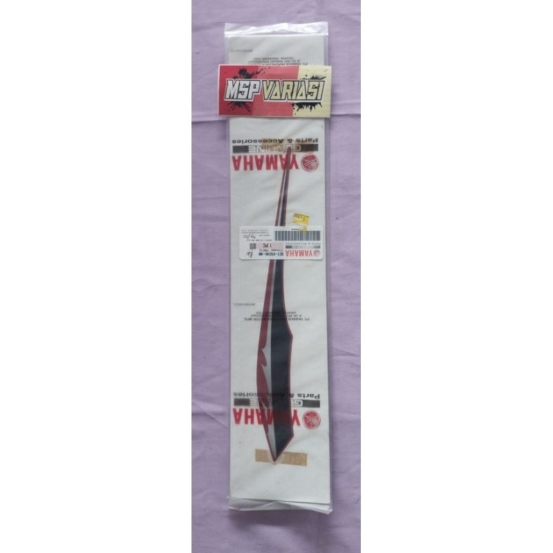 Striping Motor  Yamaha Vixion Old 2009 Merah Hitam Original Ori asli Yamaha Genuine Part