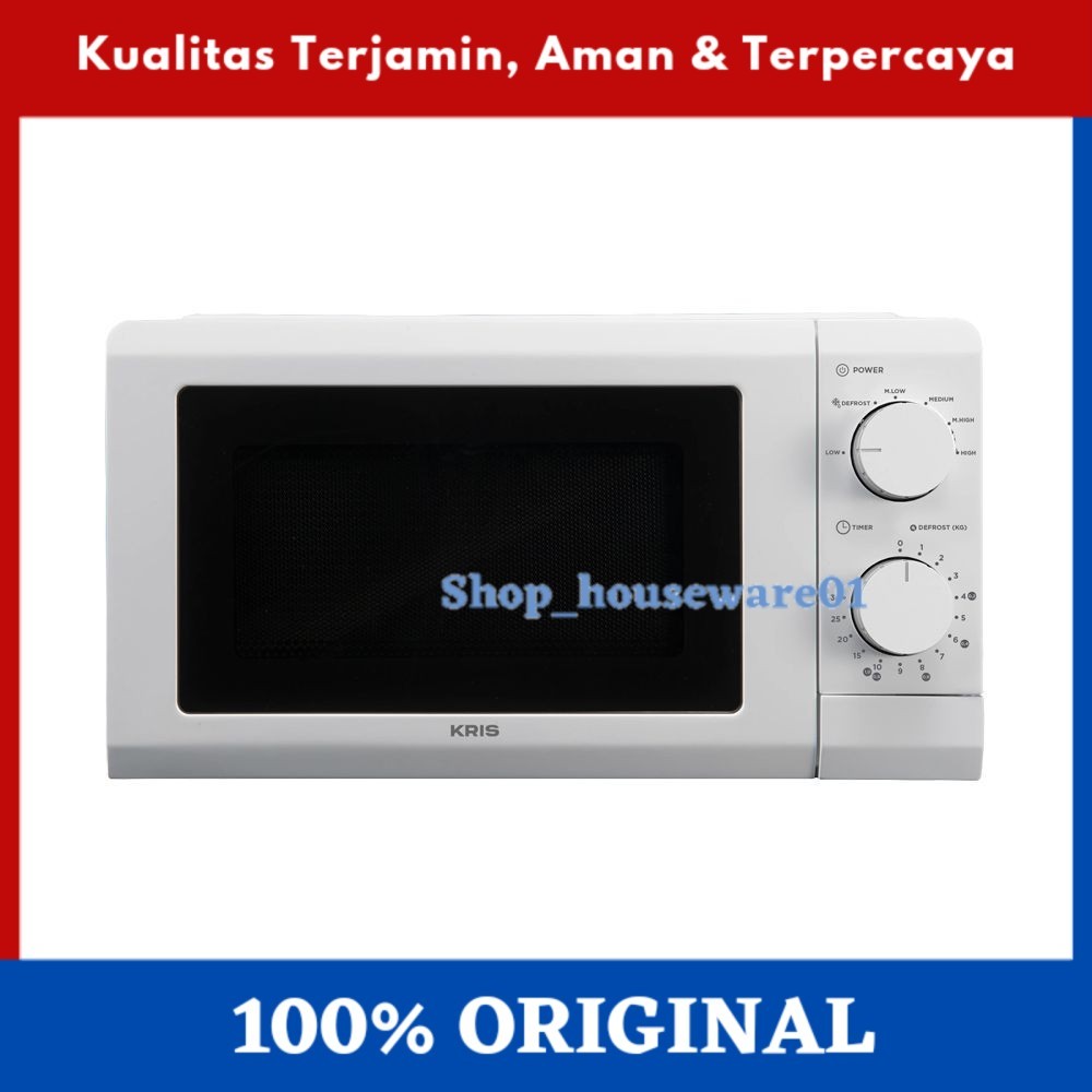 Kris 20 Ltr Microwave Low Watt - Putih