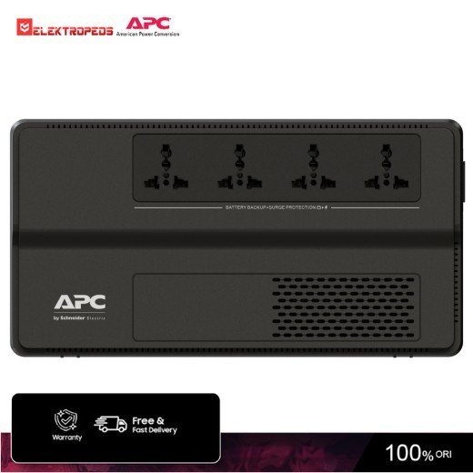 UPS APC BV1000I-MS 600 Watts 1000VA, AVR, Universal Outlet - UPS STABILIZER - APC