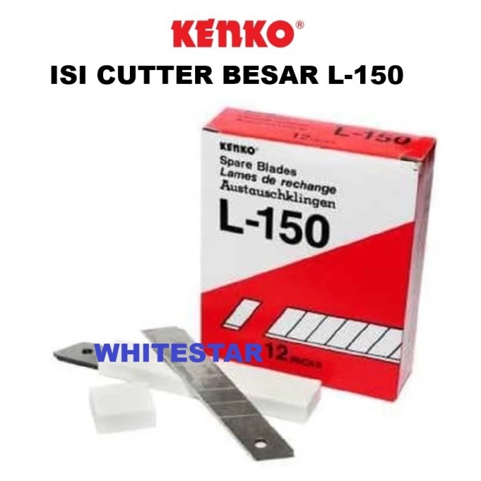 

isi / refill cutter / pemotong / silet besar kenko L-150