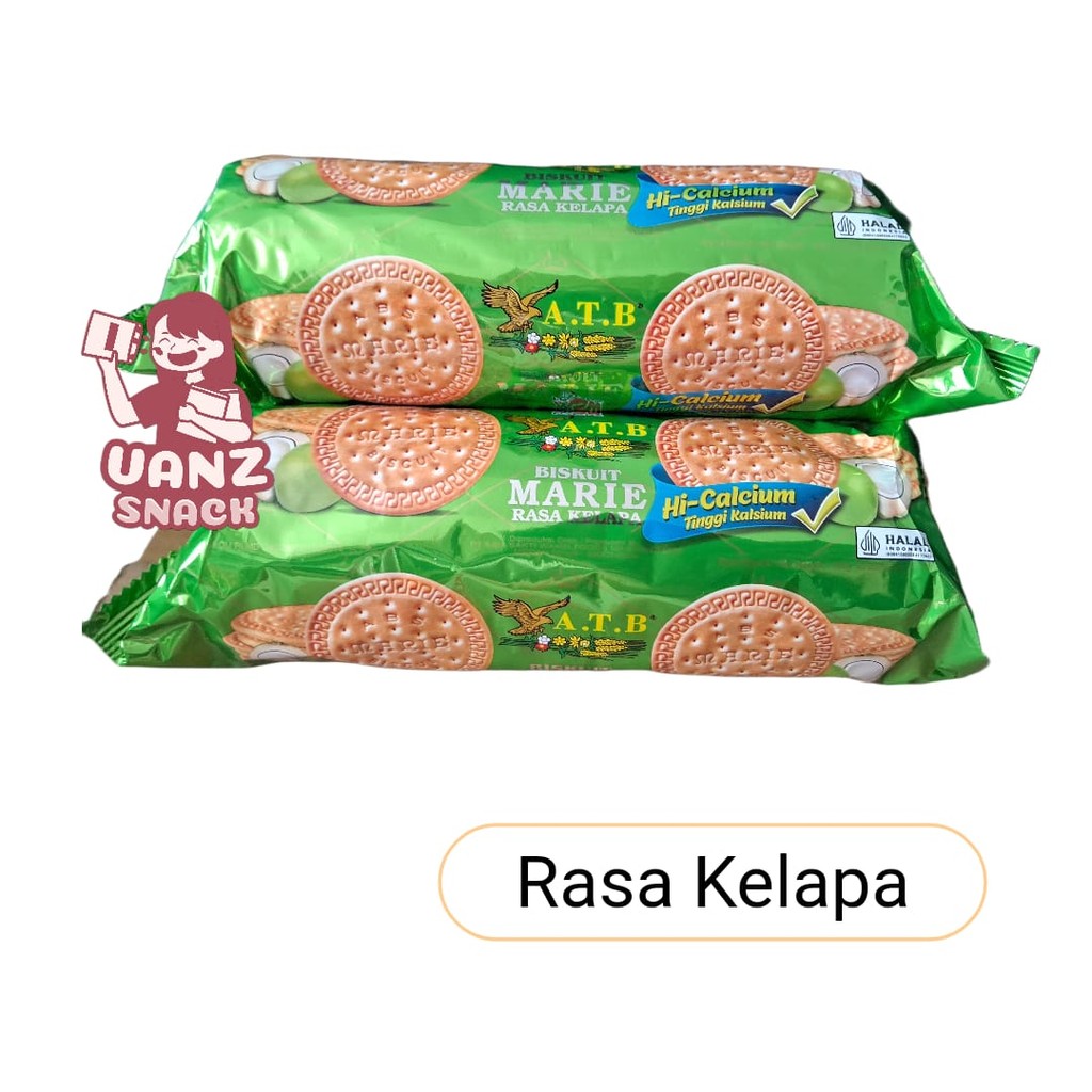 

ATB Biscuit Marie Rasa Kelapa berat 180 gram