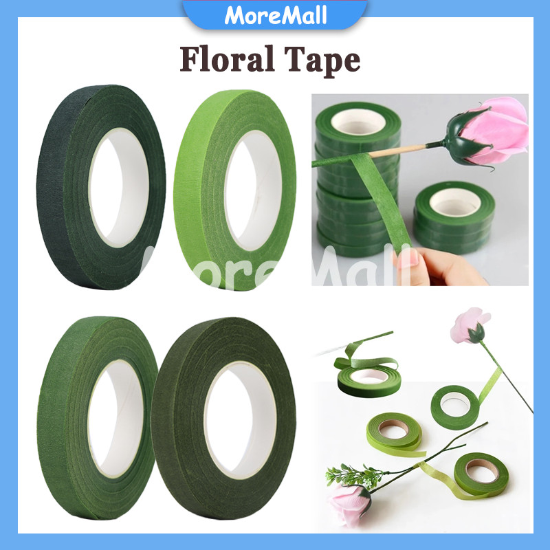 

Floral Tape / Selotip Bunga Daun / Solatip Bunga 1.2 cm x 30 m