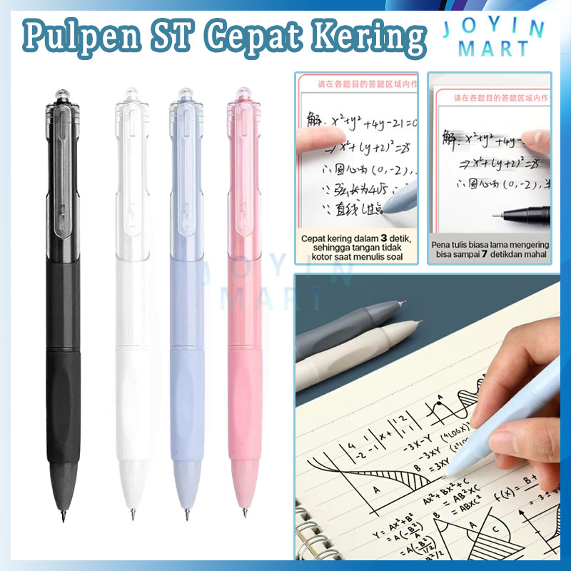 

Pena Hitam / Pulpen ST Cepat Kering / Pena Netral Cepat Kering
