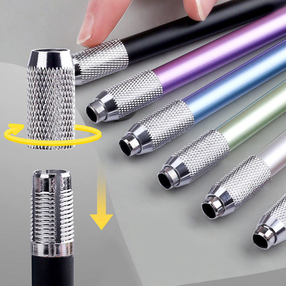 

Metal Pencil Extension Drawing Pencil Sleeve Extension Pencil Connector Aluminum Alloy Rod Extension Rod Art Painting Supplies