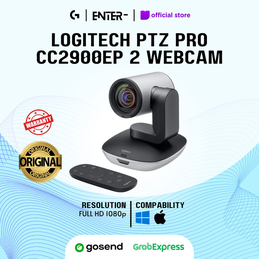 LOGITECH CC2900EP PTZ PRO 2 - WEBCAM KAMERA VIDEO