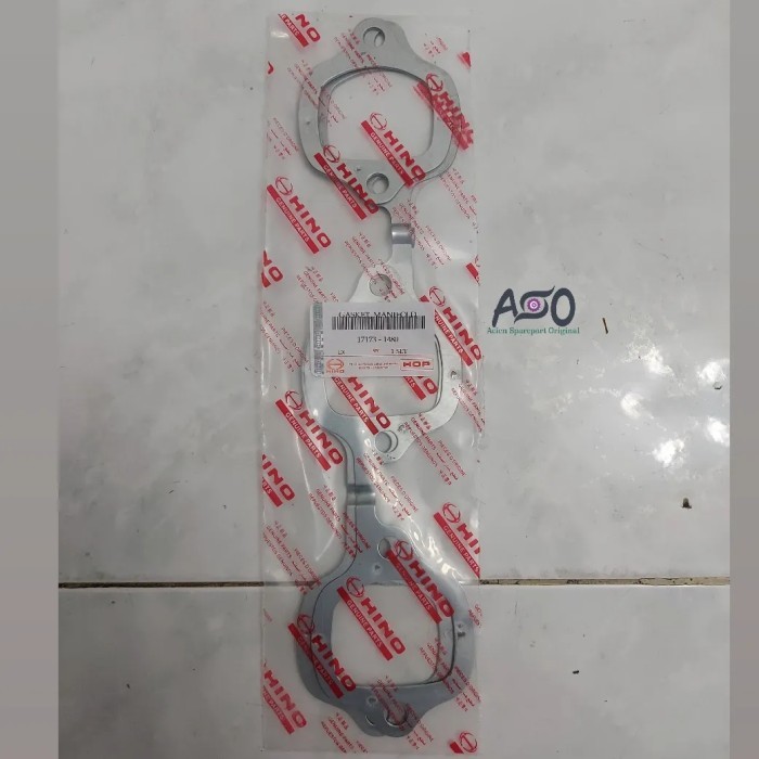 Baru Gasket Packing Paking Manifol Manifold Ex Api Hino Jumbo EM100 EM 100