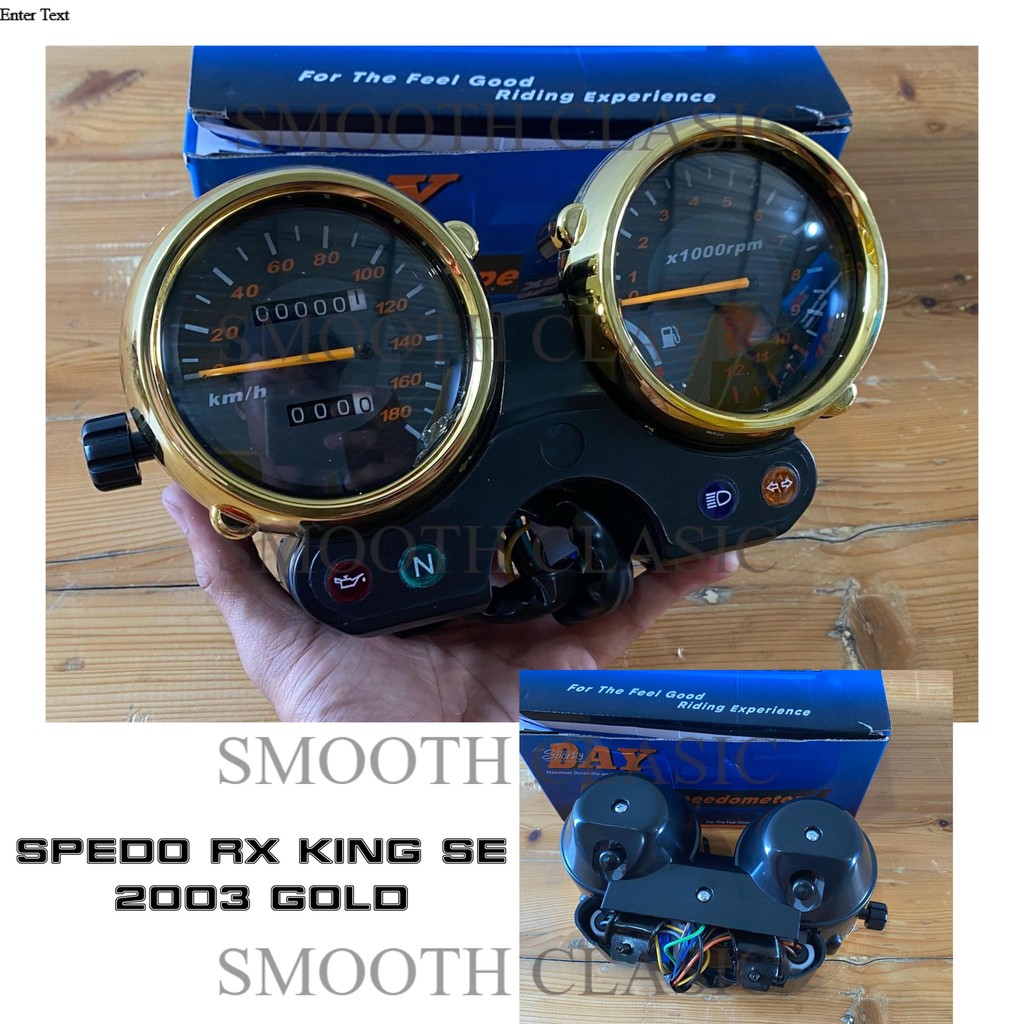 spedo speedometer rx king GOld SE 2003