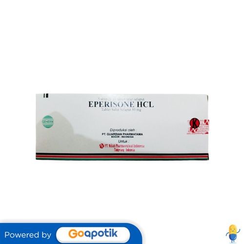 Eperisone Hydrochloride Nulab 50 Mg Box 50 Tablet