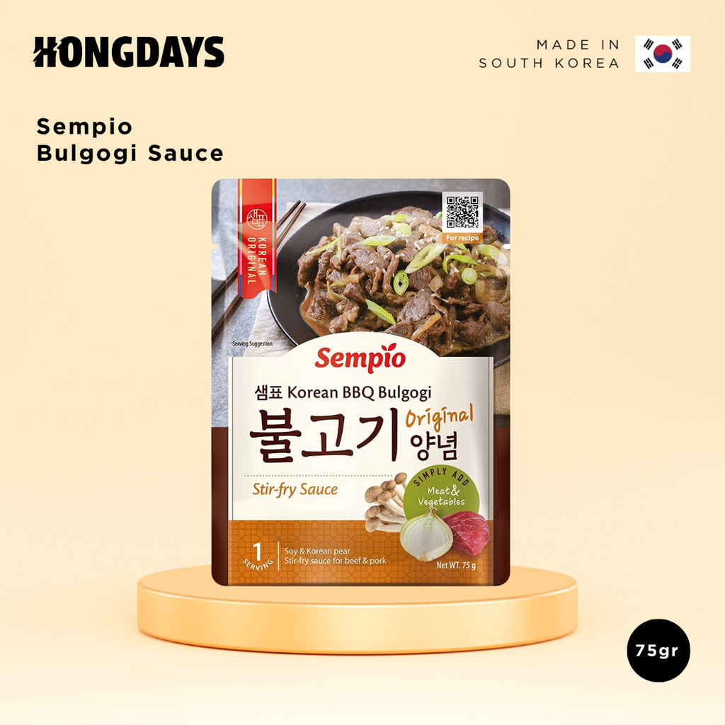 

Sempio Bulgogi Sauce 75g - Saus Bumbu Daging Made In Korea - HONGDAYS