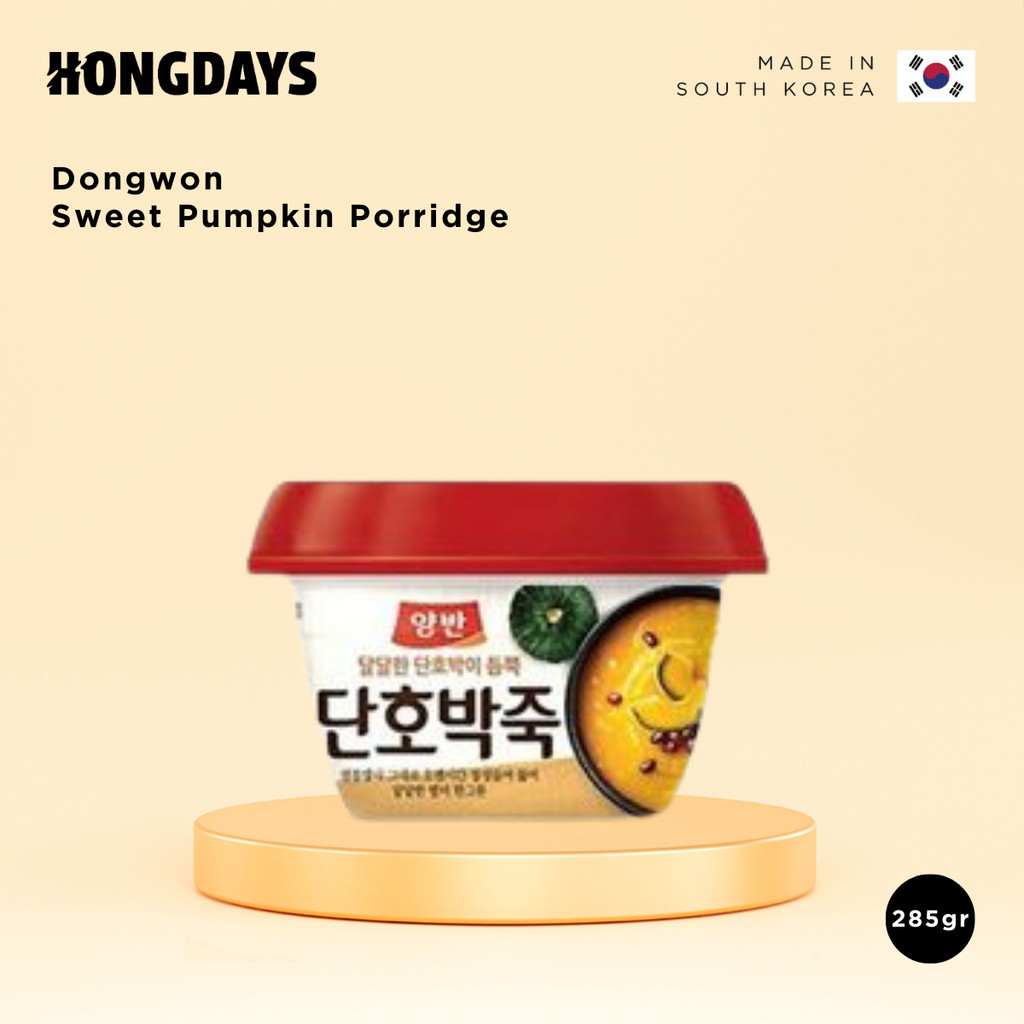 

Dongwon Sweet Pumpkin Porridge 285g - Bubur Labu Manis - HONGDAYS