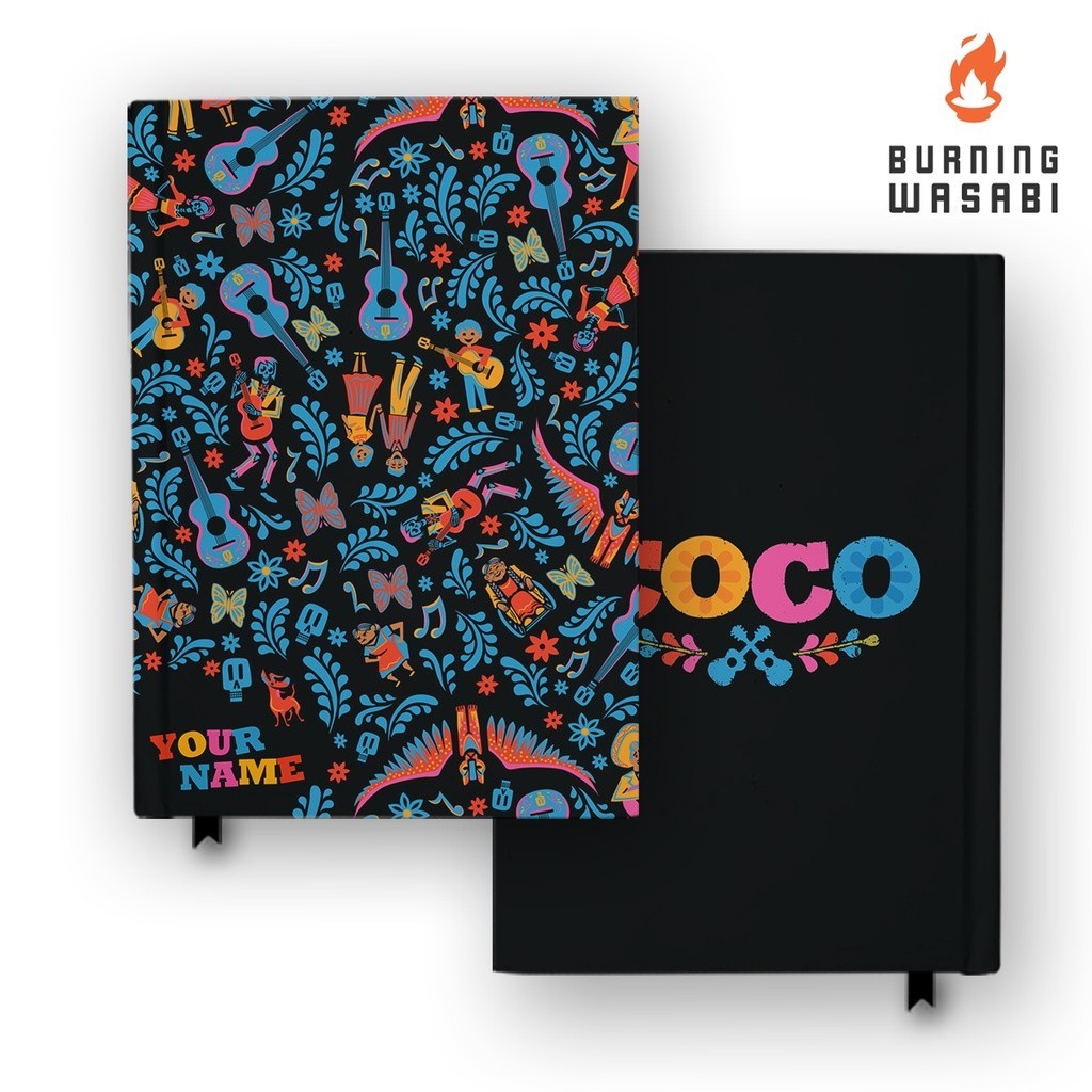 

Notebook Buku Coco 1 Anime Hardcover Agenda Custom Nama Diary Jurnal Agenda A5 A6