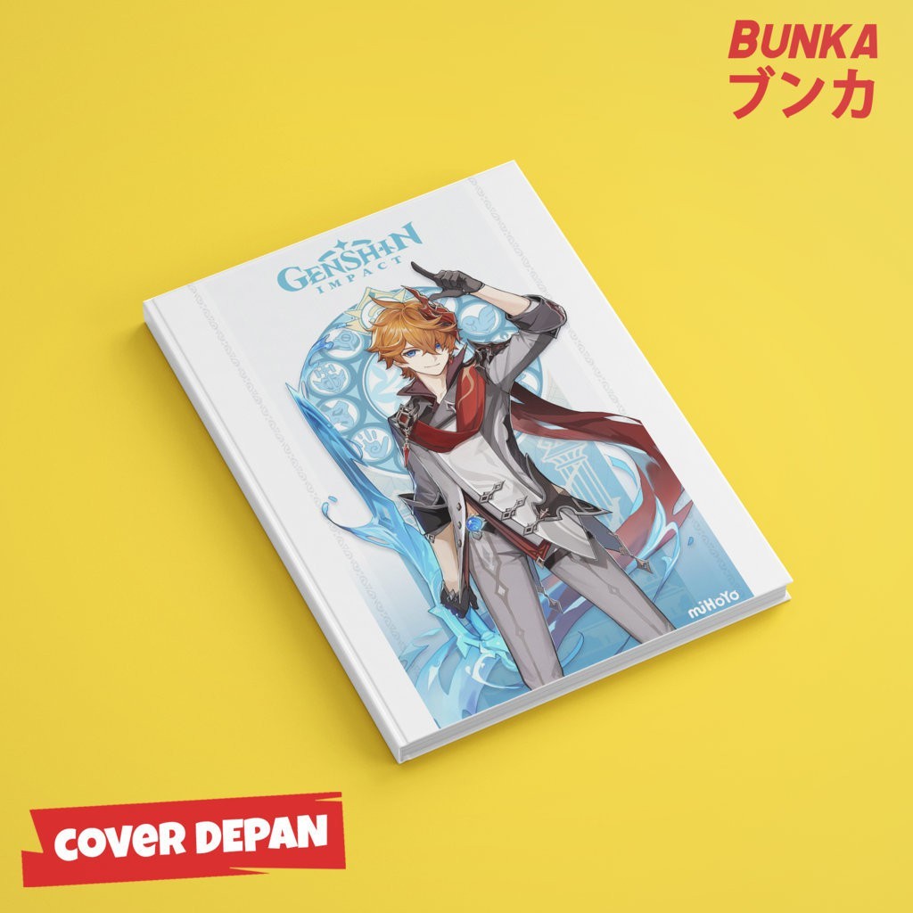 

Notebook Game Genshin Impact Tartaglia Hardcover A5 Buku Tulis Catatan Notes Agenda Planner Jurnal