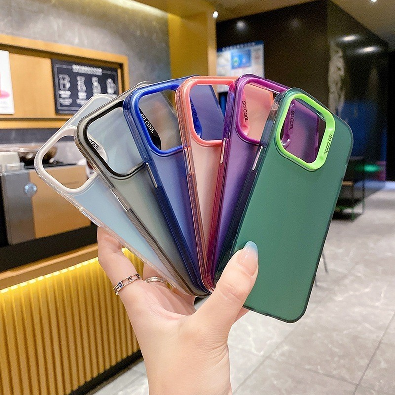IPHONE XR  CASE SOCOOL CASING IMD HYBRID PLATE HOLOGRAM IPHONE XR