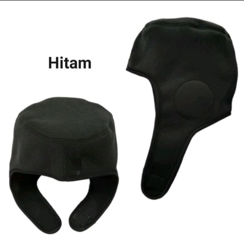 Topi Kupluk Pilot Pria Dewasa / Kupluk Pelapis Helm / Kupluk Bahan Polar Plece