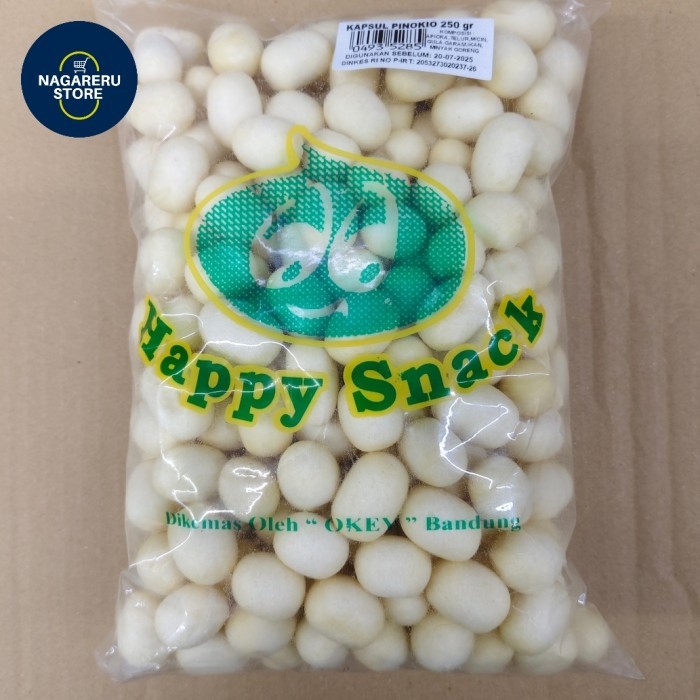 

Happy snack kapsul pinokio 250gr