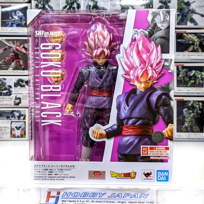 SHF Goku Black Super Saiyan Rose