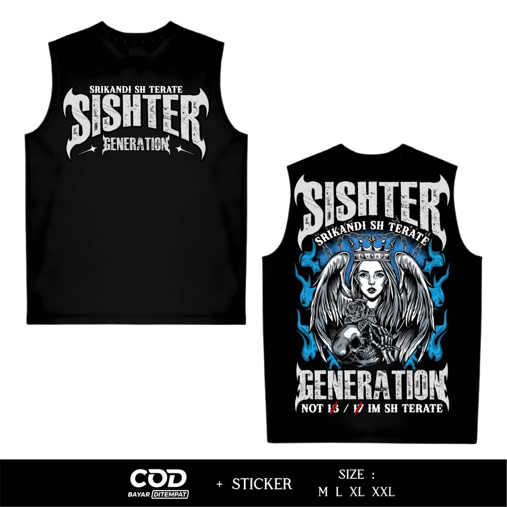 Kaos Singlet PSHT Sishter Srikandi Sh Terate Generation