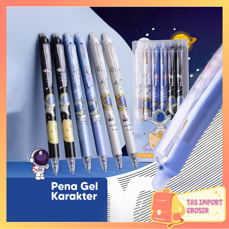 

Tas Import - S6080 Pena Gel Karakter / Pena Aesthetic Edition Kartun / Erasable Gel Pen / Pulpen Kartun Karakter Lucu yang Bisa Dihapus