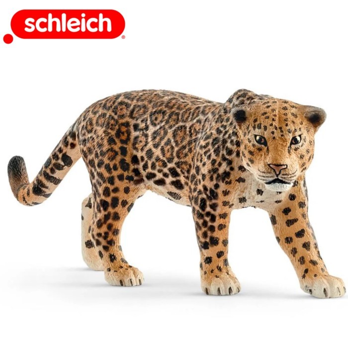 Figure Schleich Jaguar 14769 Macan Kumbang Mainan Figure Binatang Miniature Hewan Animal Figurine Pa