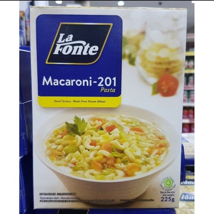 

pekanbaru / LA FONTE MACARONI PASTA -201 225grm