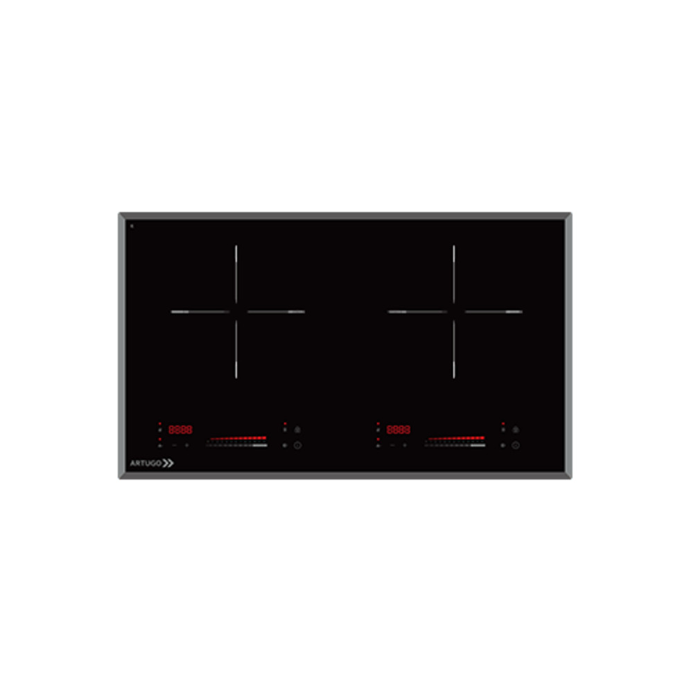 Kompor Tanam Listrik ARTUGO Built-in Electric Hob AE 2755 IB - Induction