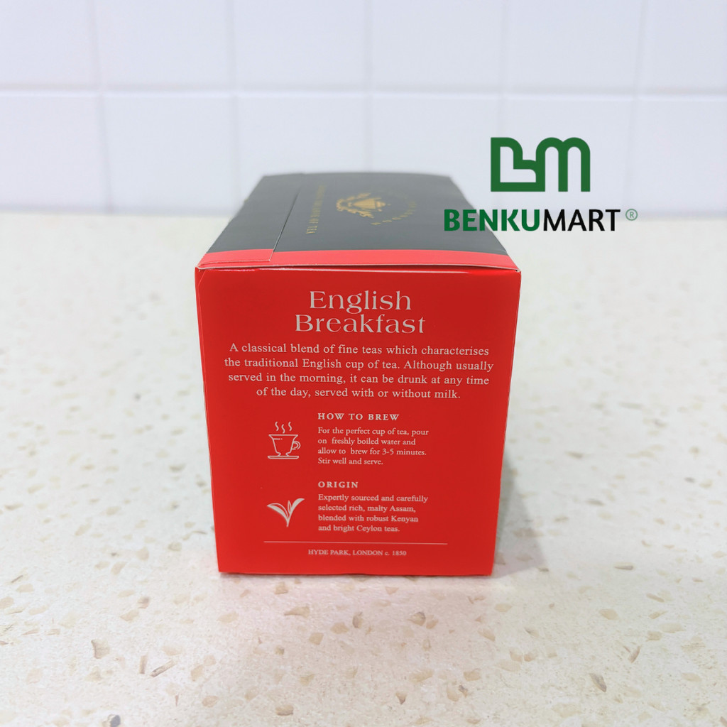 

RB Ahmad Tea English Breakfast - 40gr Black Tea - 20 Tea Bags