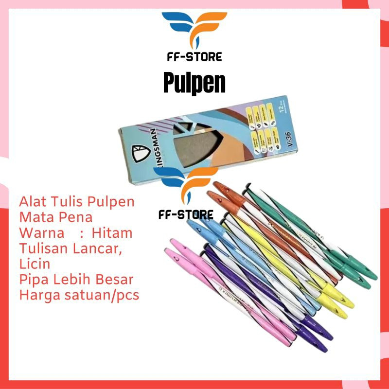 

Pulpen Bolpen Pena Ball Pen Alat Tulis SATUAN