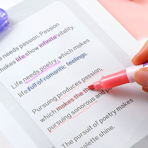 

TERMURAH CREATIVE PROJECTS AND STUDY USE / 1 SET ISI 4 HIGHLIGHTER PEN WARNA PASTEL / HIGHLIGHTER WARNA LEMBUT UNTUK KOLEKSI JURNAL