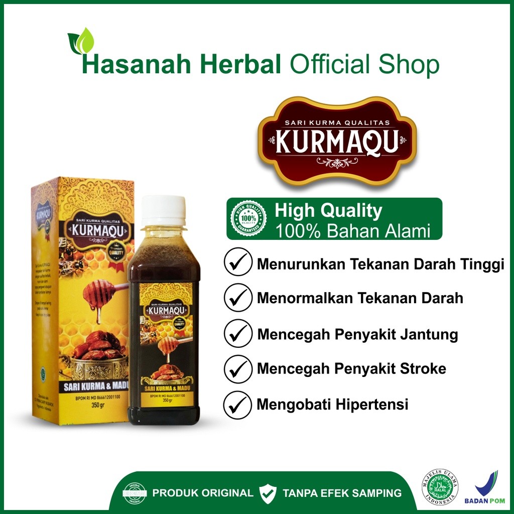 

Sari Kurma Kurmaqu Kurmaku Obat Darah Tinggi - Tekanan Darah Tinggi