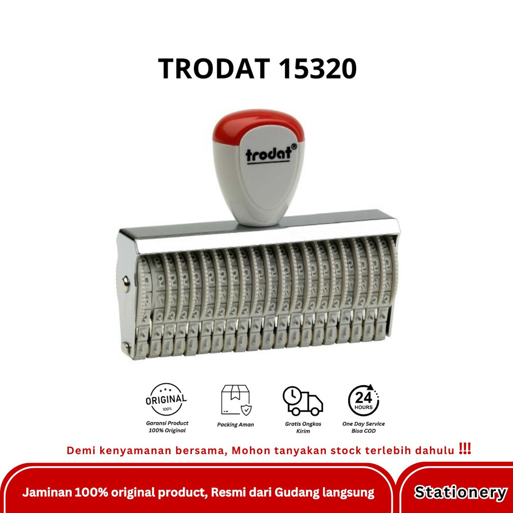 

STAMPEL TRODAT 15320 3 MM 20 DIGIT